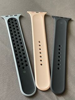Authentic Apple Watch M/L Silicon Bands