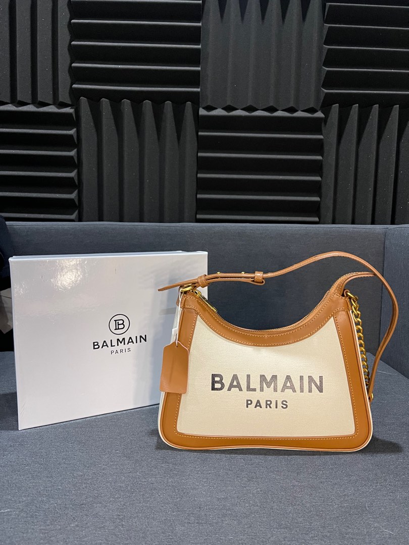 AUTHENTIC BALMAIN B-ARMY BAG on Carousell