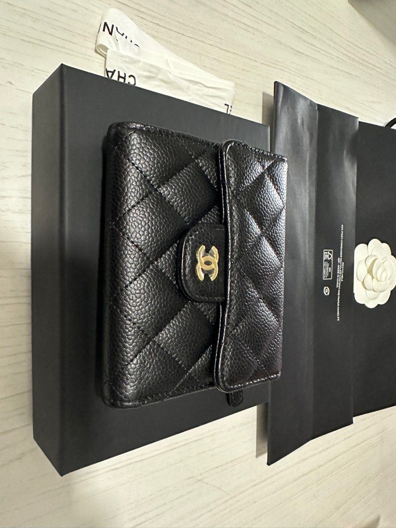 chanel card holder classic