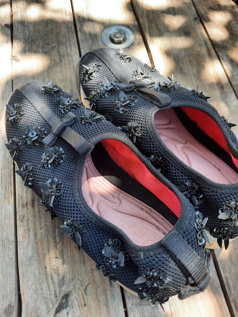 Authentic DIOR flower beads sneakers Luxury Sneakers Footwear on Carousell