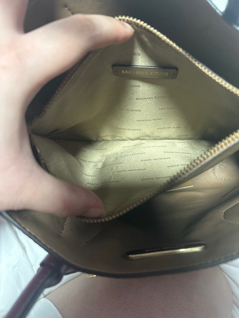 michael kors mercer studded bag