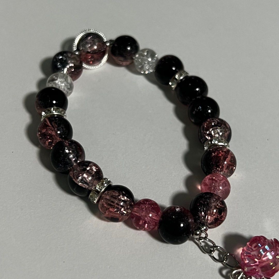 Red and discount black bracelet