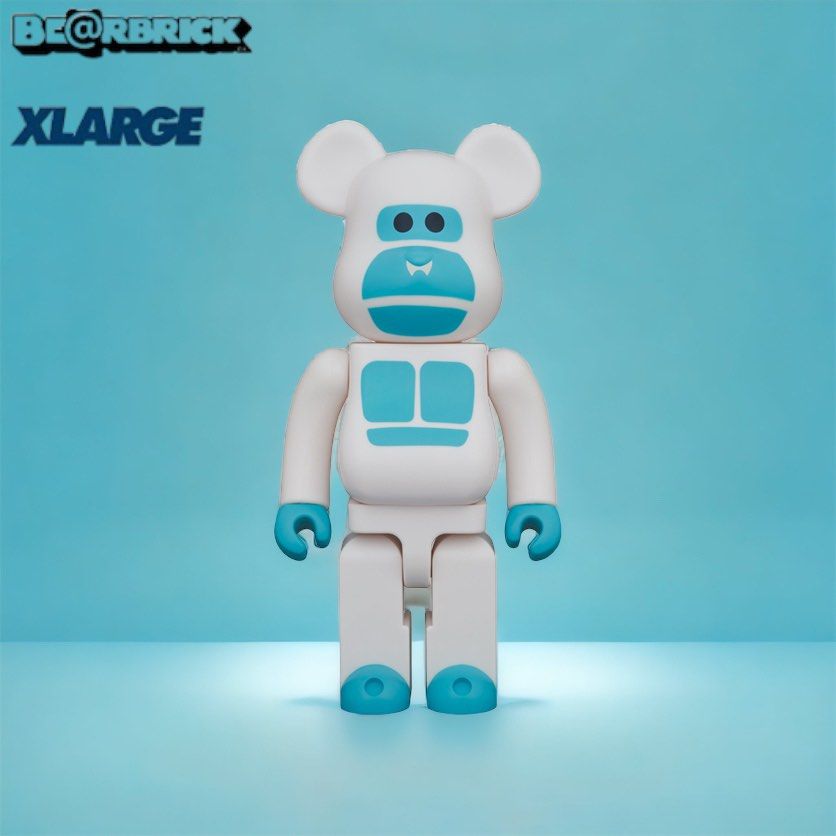 現貨包運費」Bearbrick 400% XLARGE LITTLE FRIEND WHITE, 興趣及遊戲