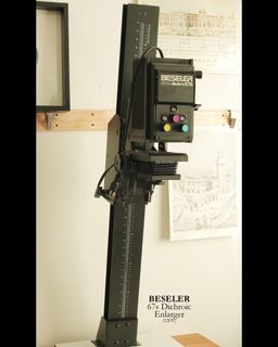 Beseler 67s Dichro Colorhead darkroom enlarger + accessories