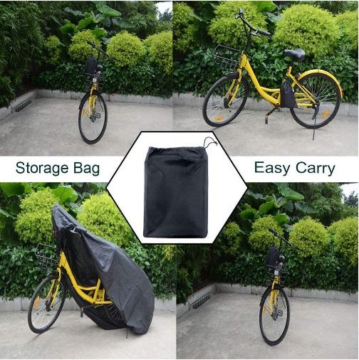 Multiple outlet bike cover