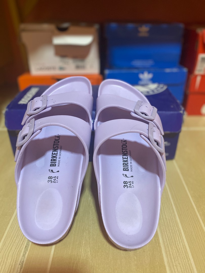 birkenstock purple fog
