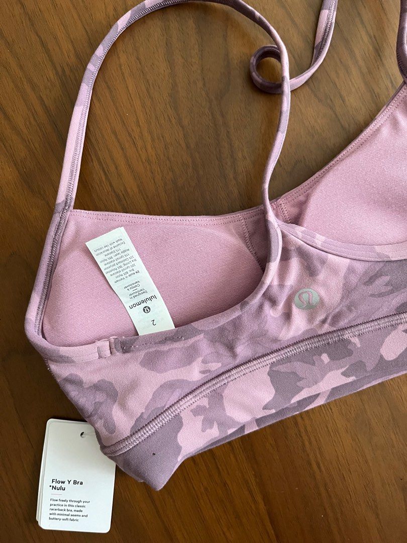 lululemon flow y bra, Women's Fashion, Activewear on Carousell