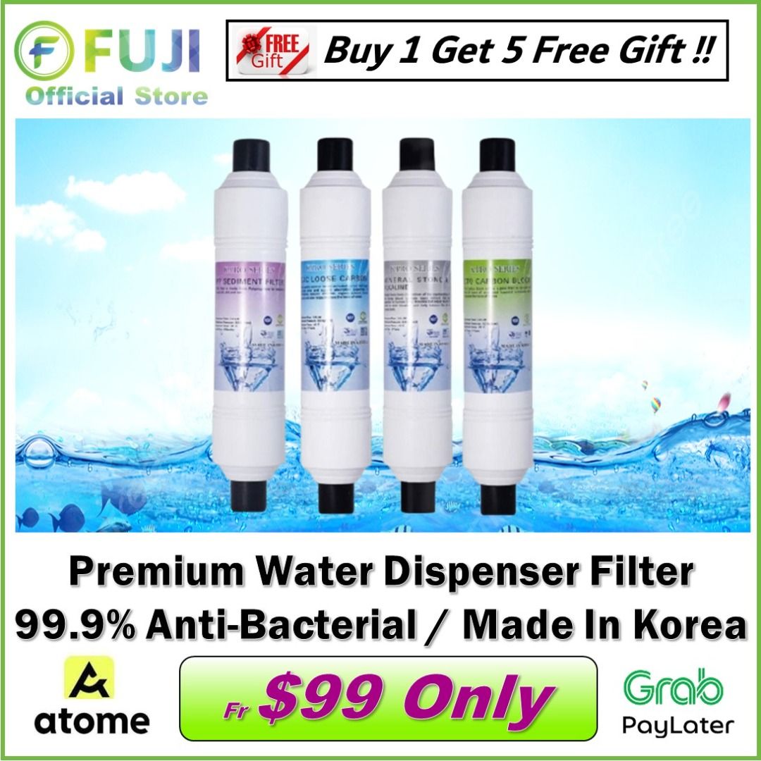 Brand New Premium Korea Water Dispenser Filter SG Ready Stock 100