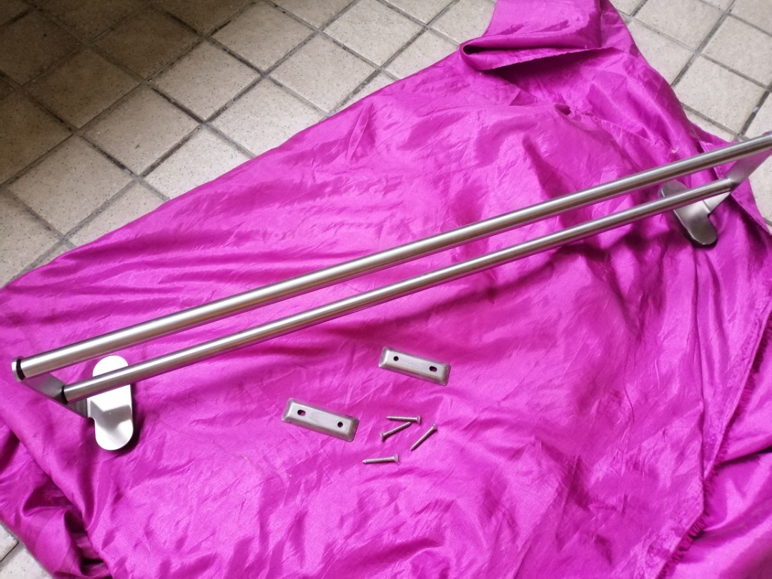 BROGRUND Towel rail, stainless steel, 67 cm, Furniture & Home Living