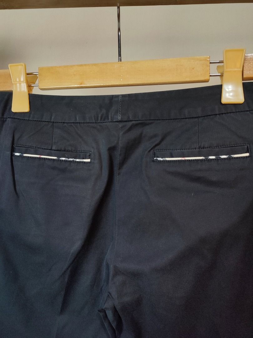 BURBERRY SLACKS BLACK COLOR on Carousell