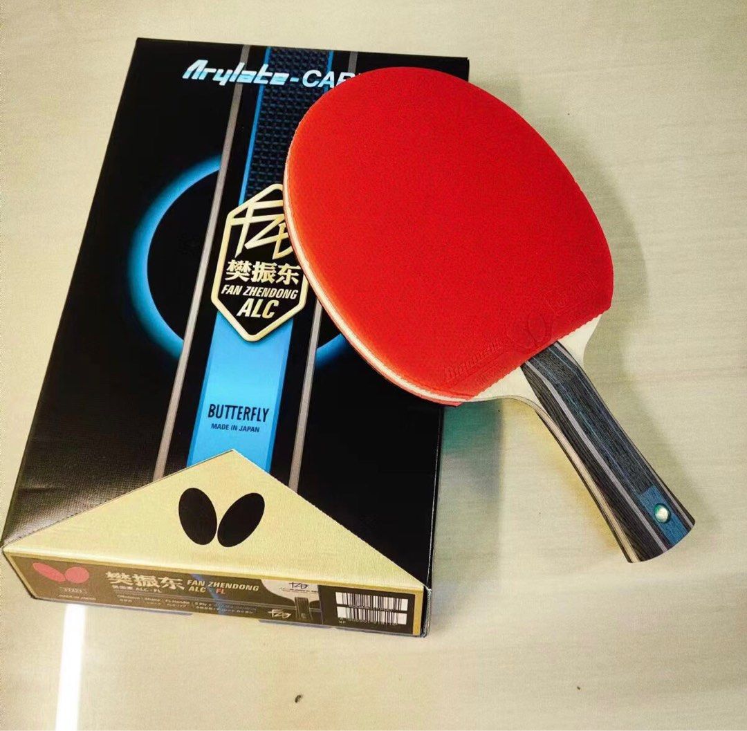Butterfly 日版樊振東ALC-FL 乒乓球拍, 運動產品, 運動與體育