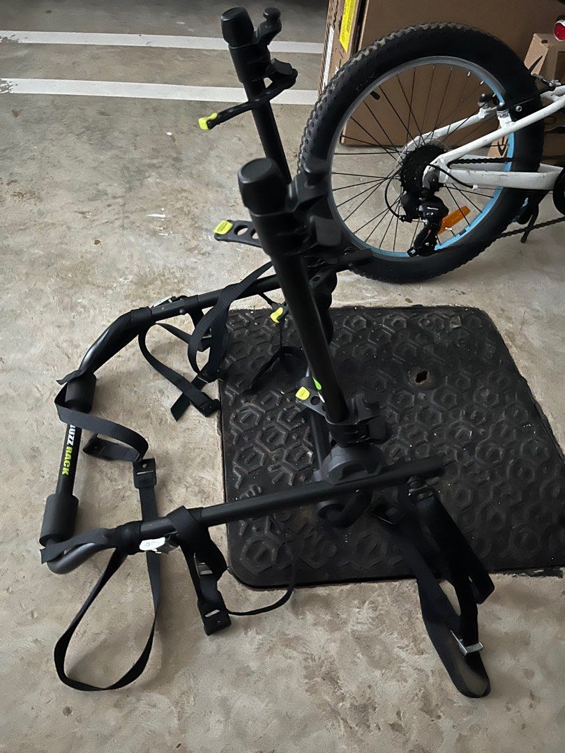 Buzzrack Mozzquito Two Bike Trunk/boot mounted bike rack, Sports ...