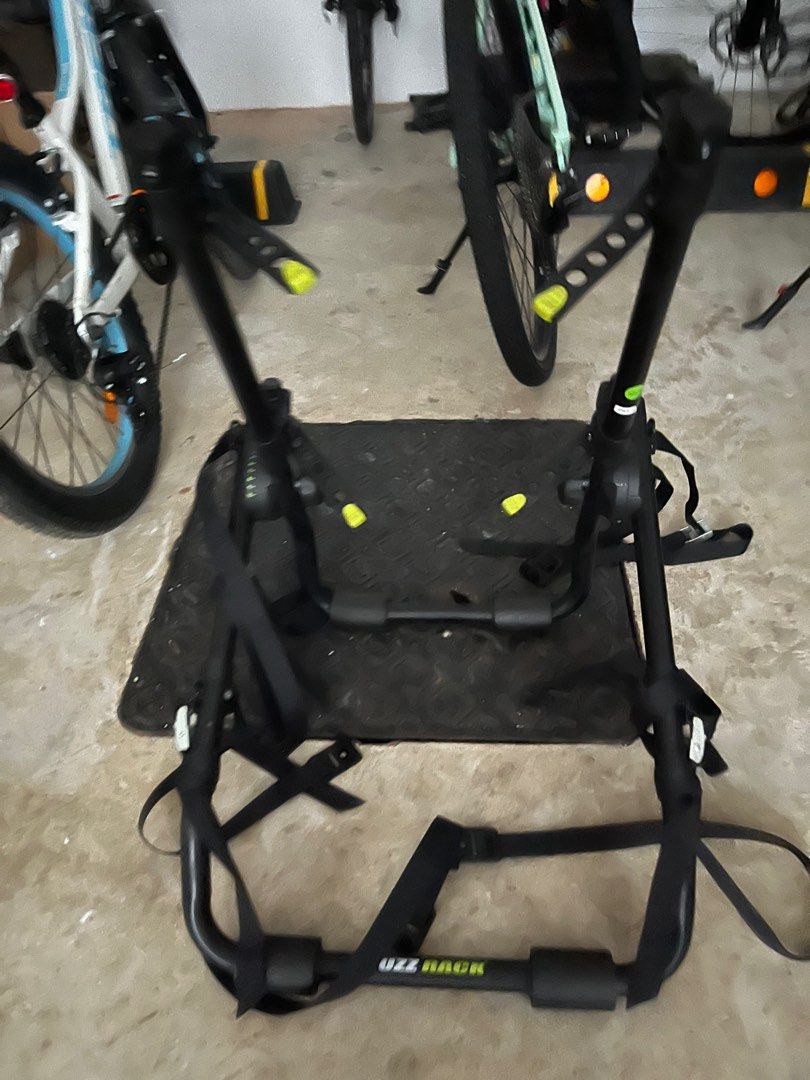 Buzzrack Mozzquito Two Bike Trunk/boot mounted bike rack, Sports ...