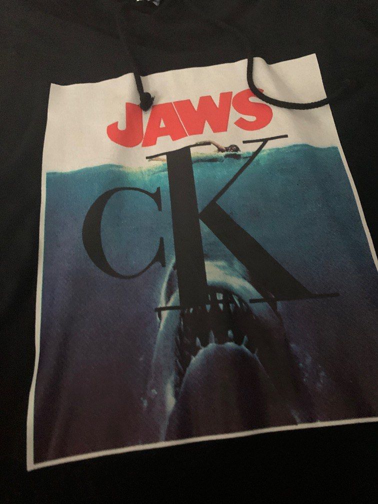 Calvin Klein CK Jaws hoodie Carousell