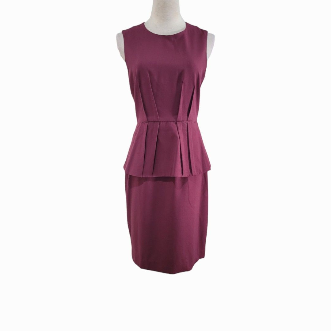 Calvin klein shop peplum dress