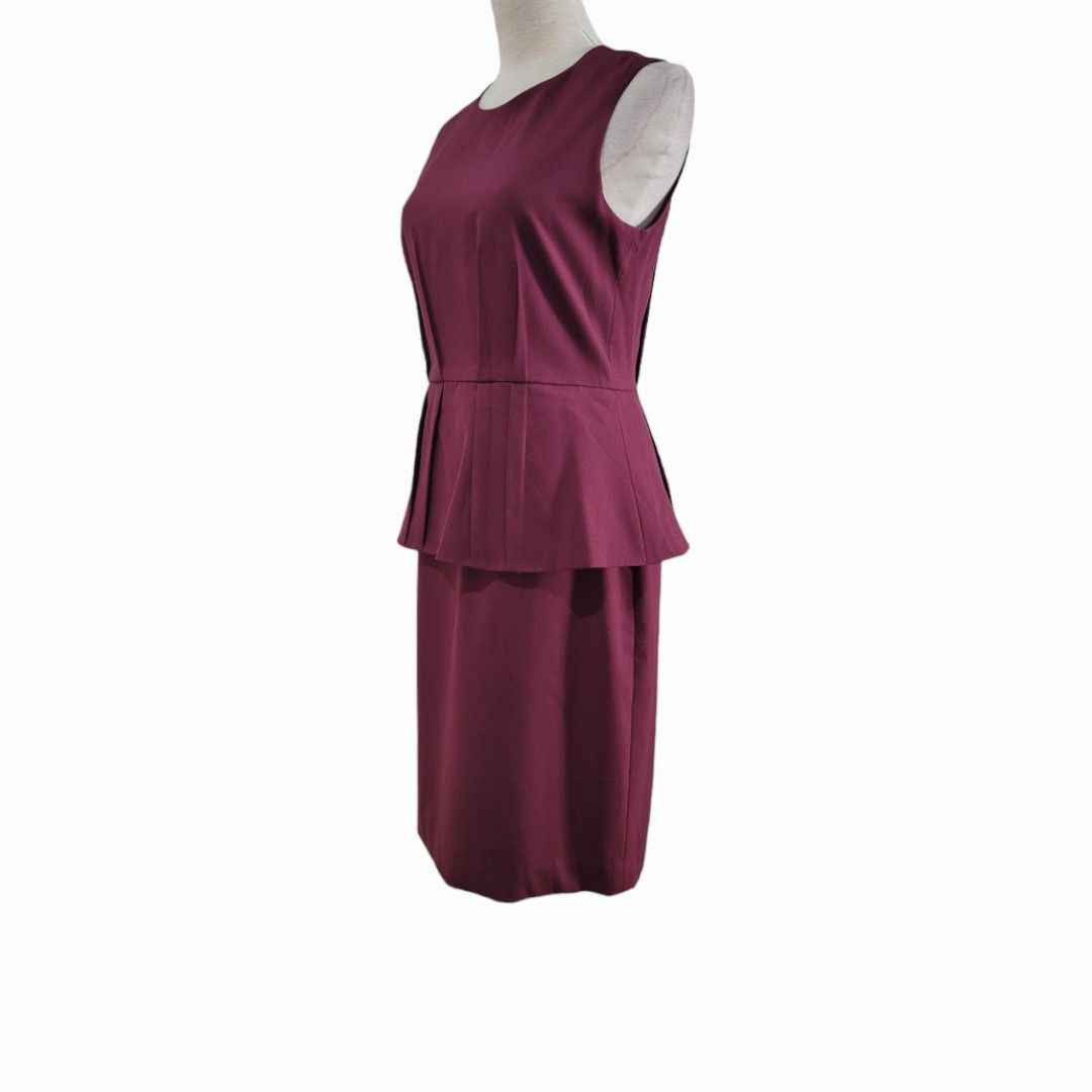 Calvin klein peplum dress sales