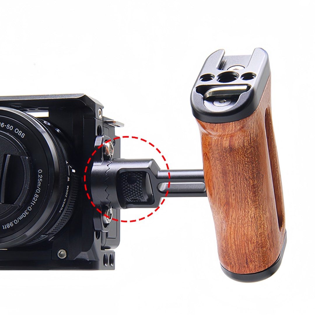 Camera Cage Side Grip,Camera Cage Grip for both side, Photography, Photography Accessories