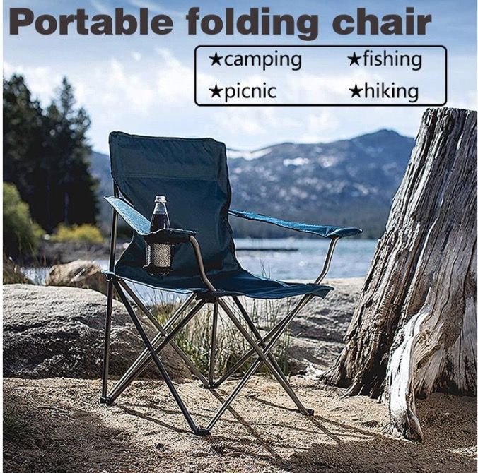 Camping Chair Folding Chair Outdoor And Indoor Use Fishing Chair