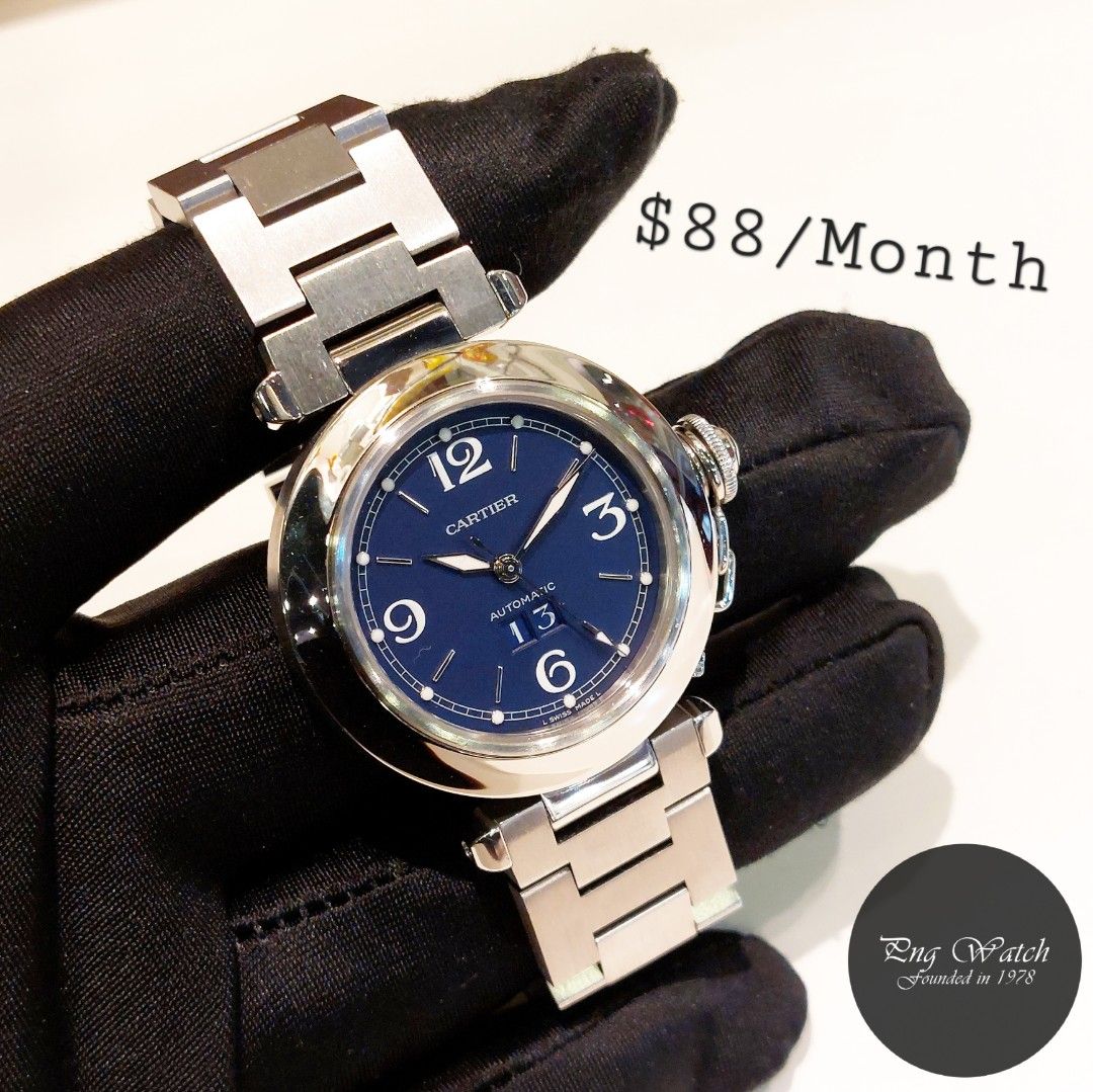 Cartier pasha 35mm on sale