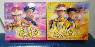 全新。TVB 鹿鼎記 CD VCD 。2套盒裝