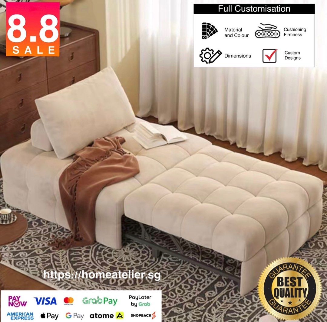 Cotton online chair bed