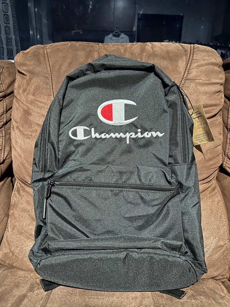 Champion black backpack sales