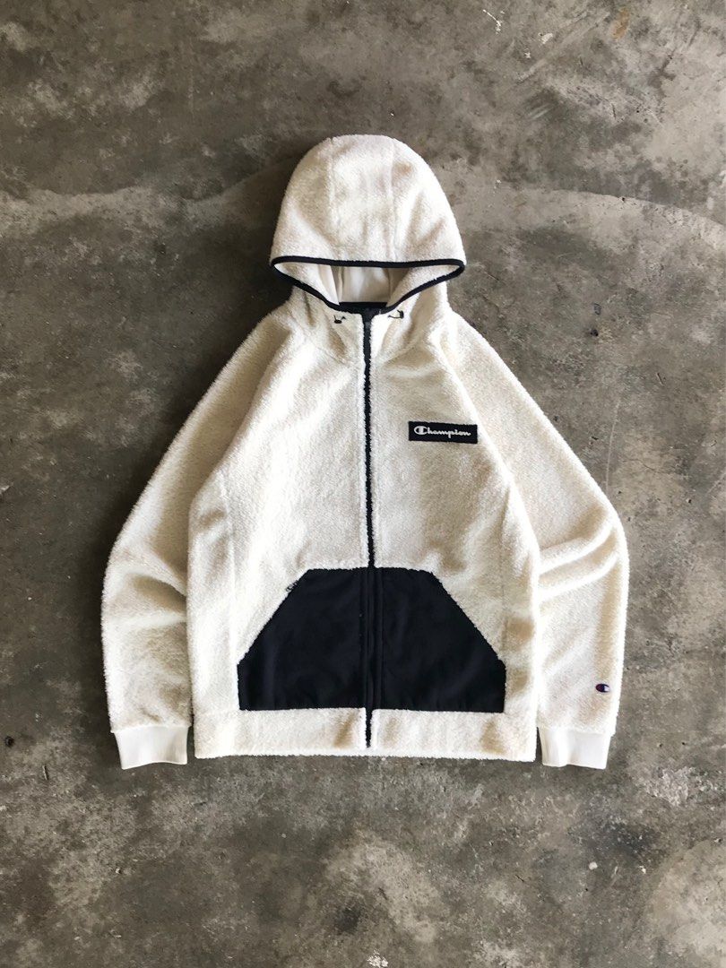 Champion hoodie sherpa fleece hotsell