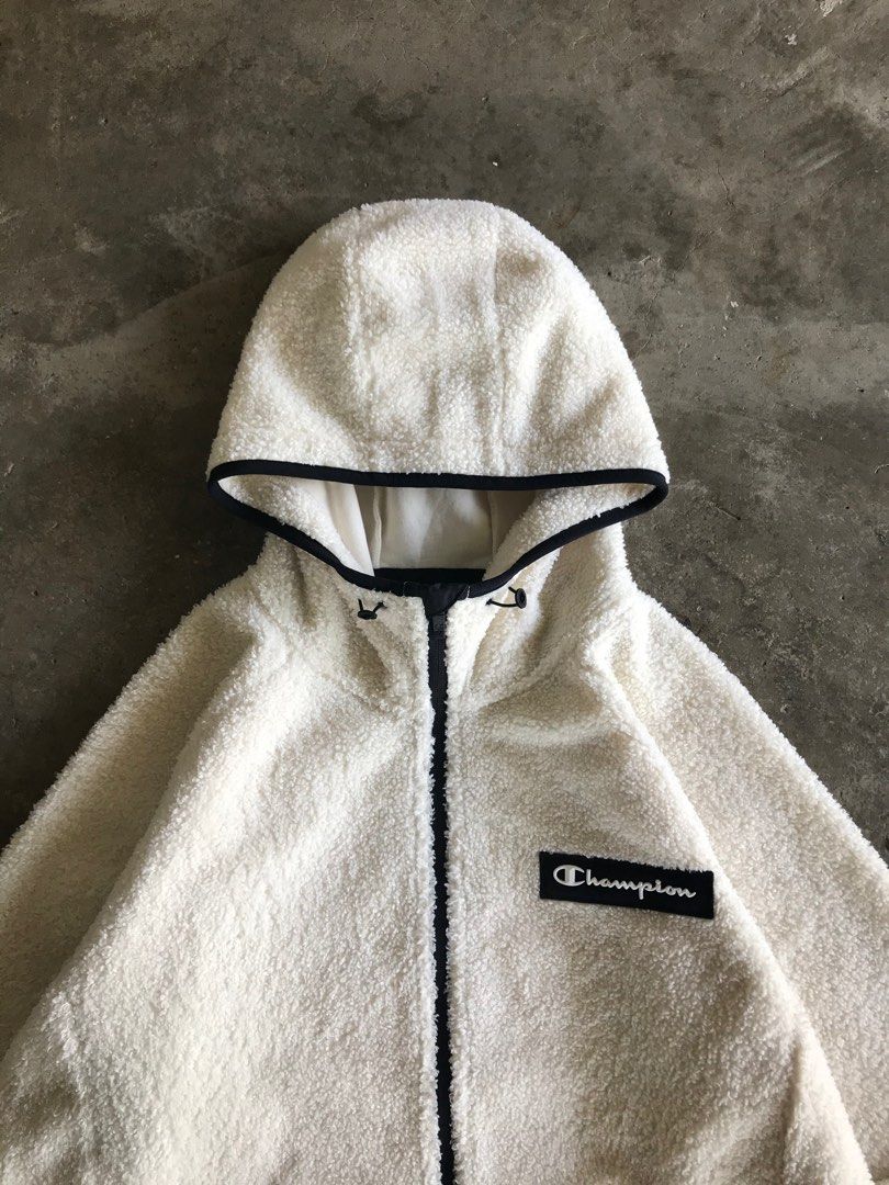 Champion sherpa fleece hoodie hot sale