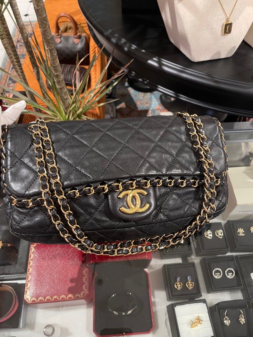Special Price* Chanel Chain Me Around Flap Bag, Luxury, Bags & Wallets on  Carousell