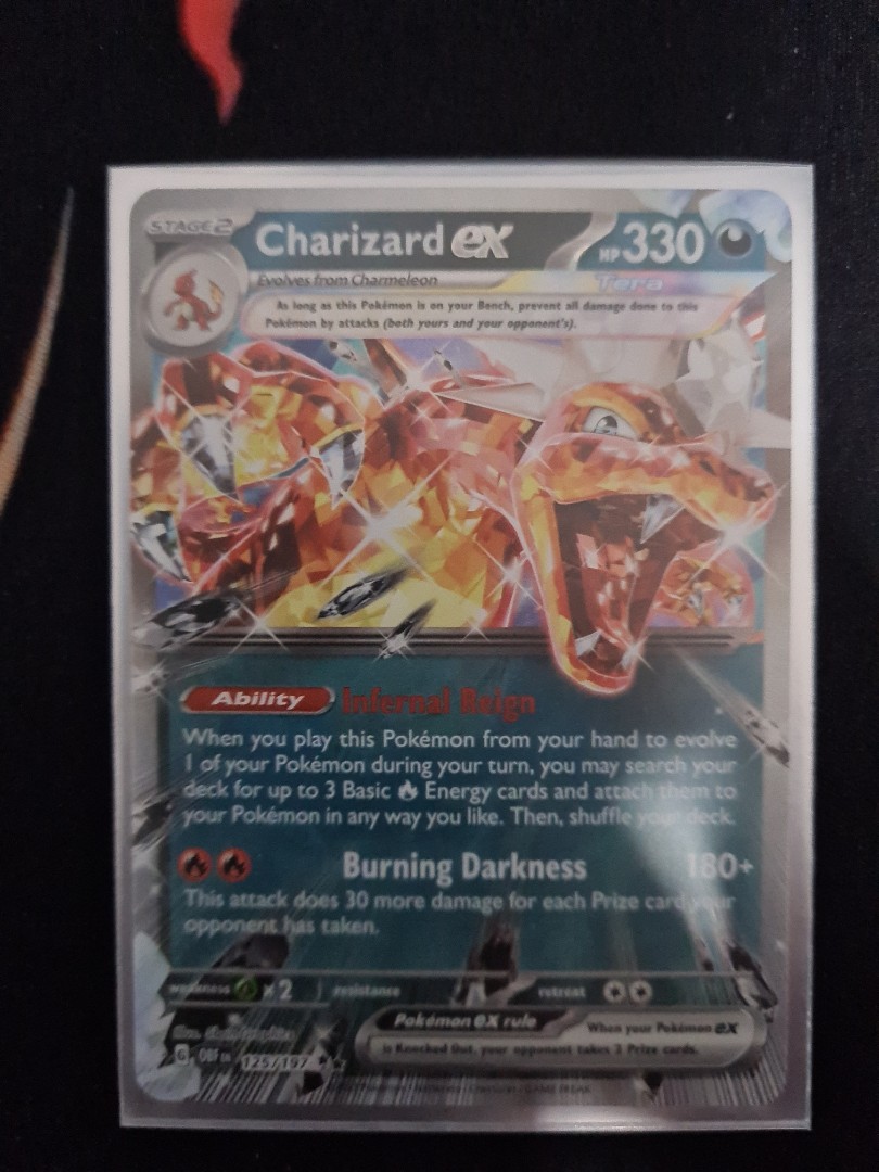 Charizard ex Tera Type 066/108 RR Pokemon Card Japanese sv3 2023