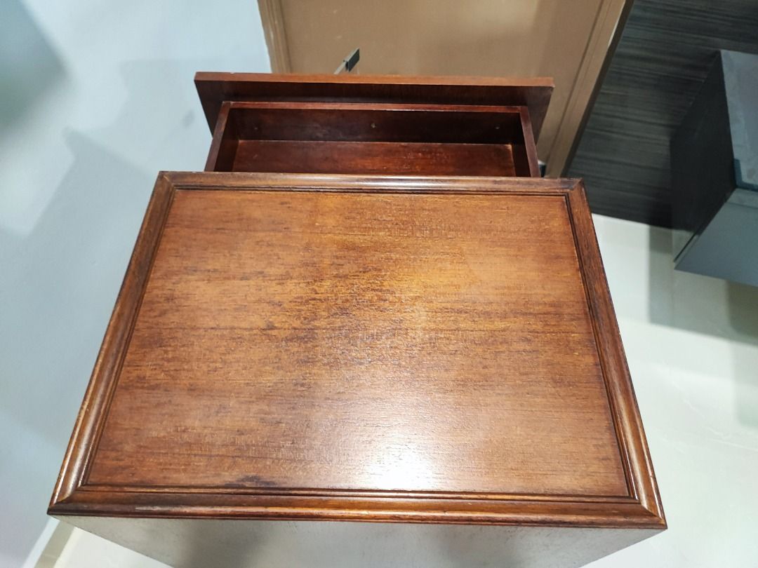 CHEAP 80s Retro Vintage Display Cabinet with Drawer Wooden Cabinet ...