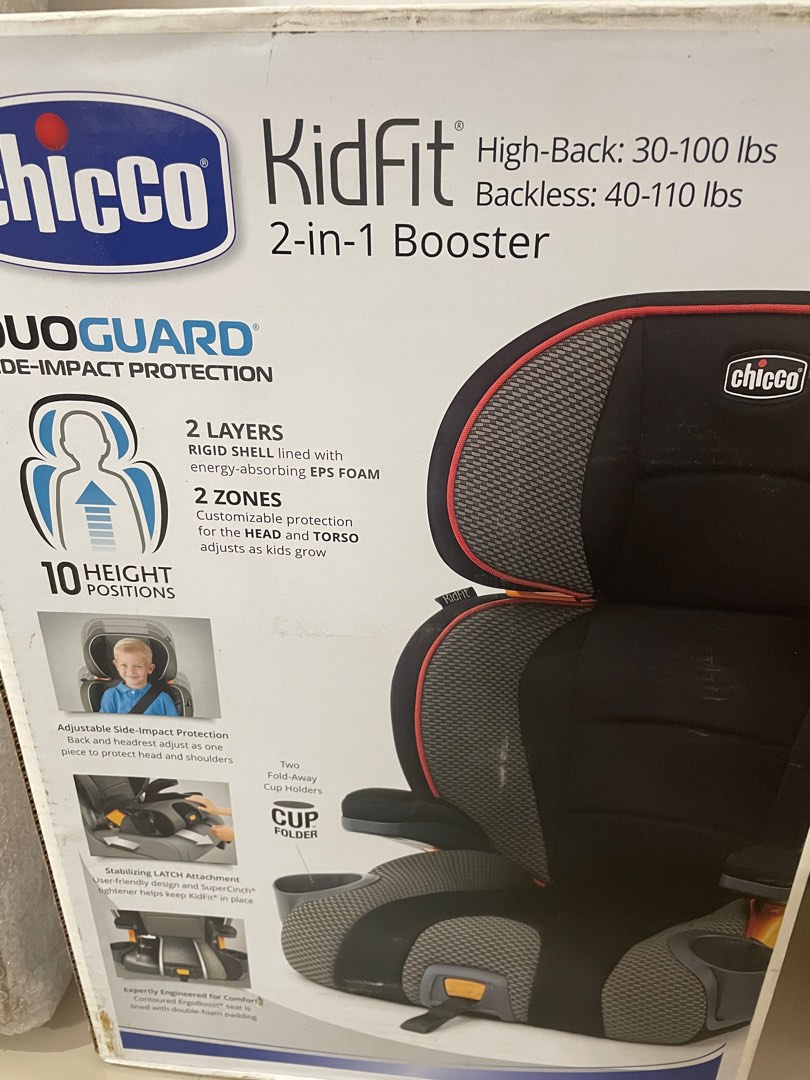 CHICCO kidfit 2in1 booster Babies Kids Going Out Car Seats on