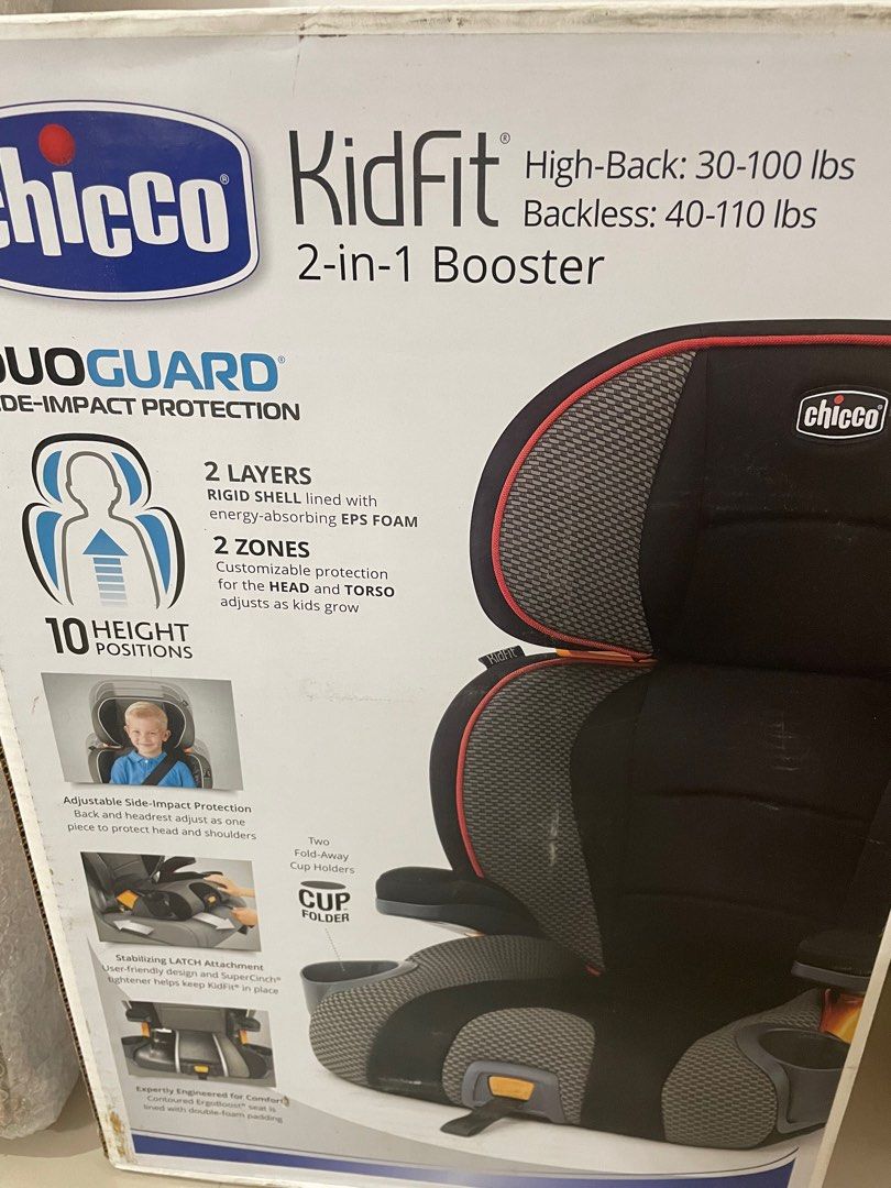Chicco kidfit 2 in 1 highback booster sales