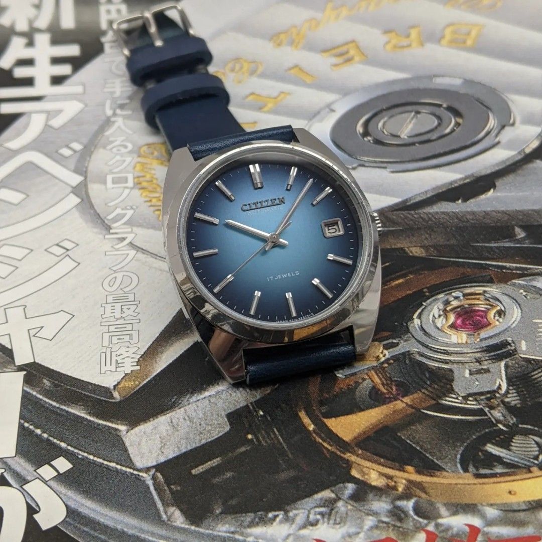 CITIZEN 17 JEWELS AUTOMATIC 1977 s Men s Fashion Watches