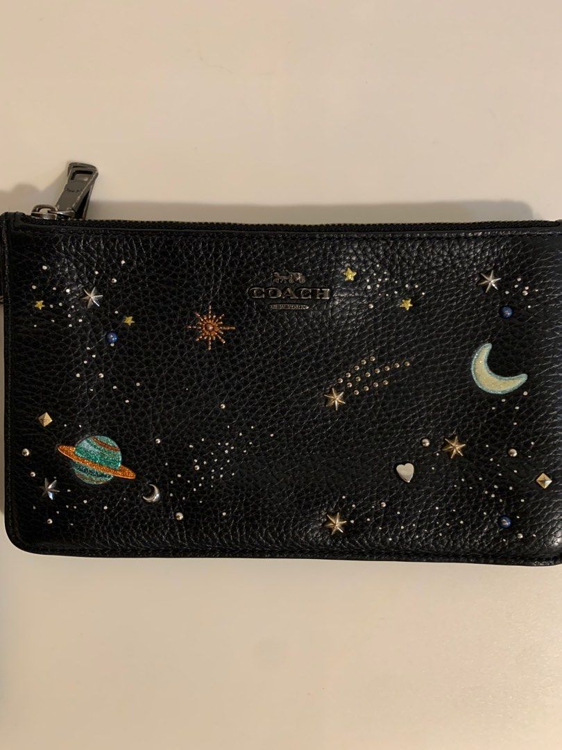 Coach Crosby Clutch with Space rivets