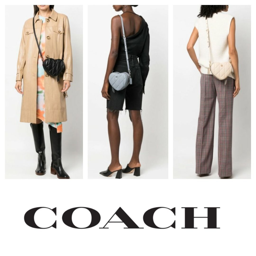 Coach Heart Crossbody, Women's Fashion, Bags & Wallets, Cross-body Bags on  Carousell