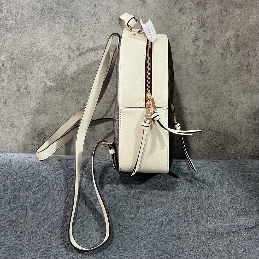 Coach Jordyn Backpack in Signature Canvass (Category: Luxury Bags & Wallets) located in Manila. Submitted by mrjalandoni (Listing ID 1248928577, Image 2). Description: Coach Jordyn Backpack in Signature Canvass ☑️ Brand new, authentic ☑️ With tags and paper bag ☑️ 12”(H) x 10.5”(L) x 4”(W) ☑️ 11,999php Terms: 🔘 Gcash, BDO or BPI online xfer 🔘 Free personal delivery within BGC 🔘 Outside BGC, delivery/pick-up c/o buyer (Lalamove, Grab, etc.) 🔘 
