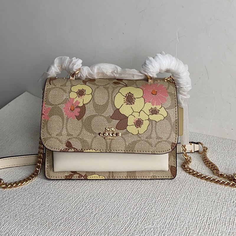 Coach Klare Crossbody in Signature Canvas with Floral Embroidery CH256 Women s Fashion Bags Wallets Cross body Bags on Carousell