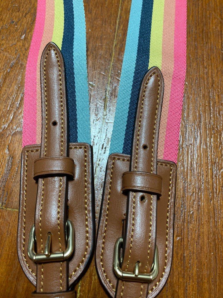 Coach rainbow strap