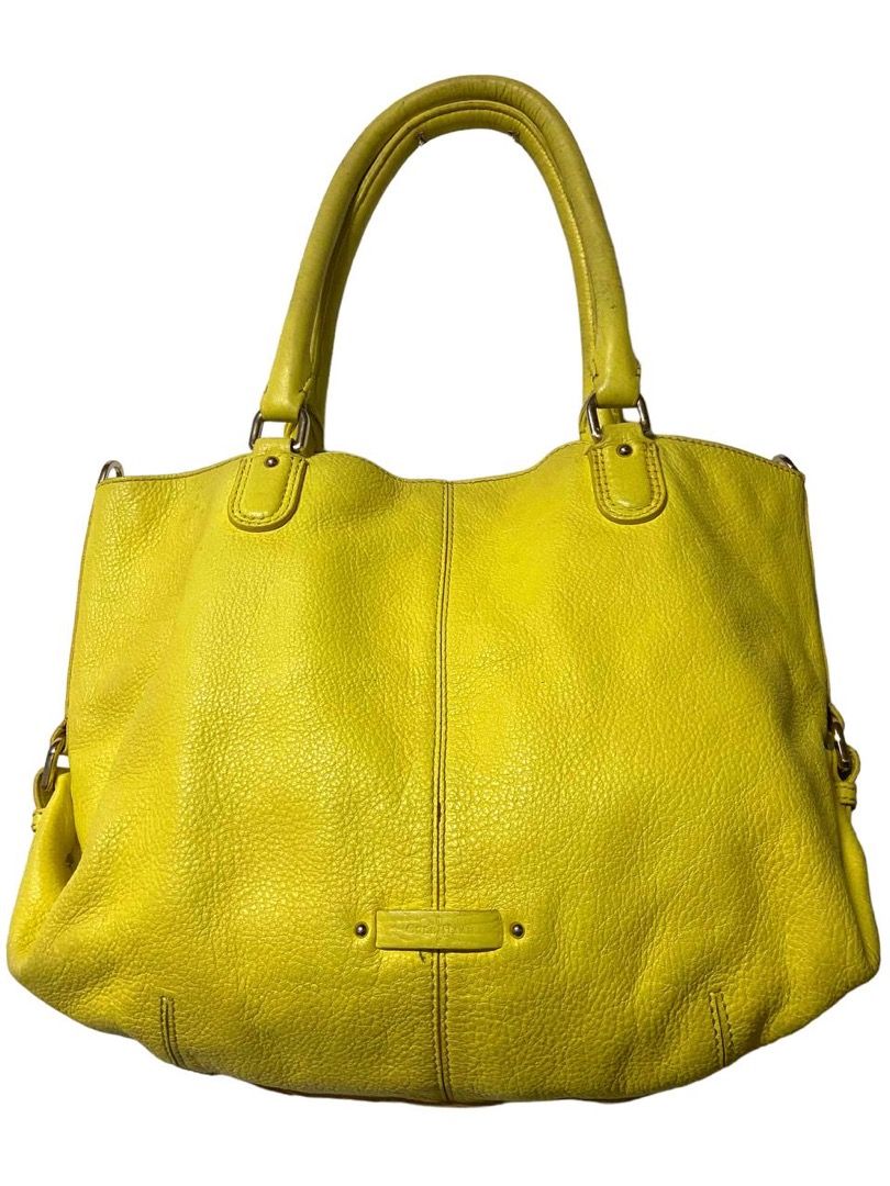 Cole haan yellow purse new arrivals
