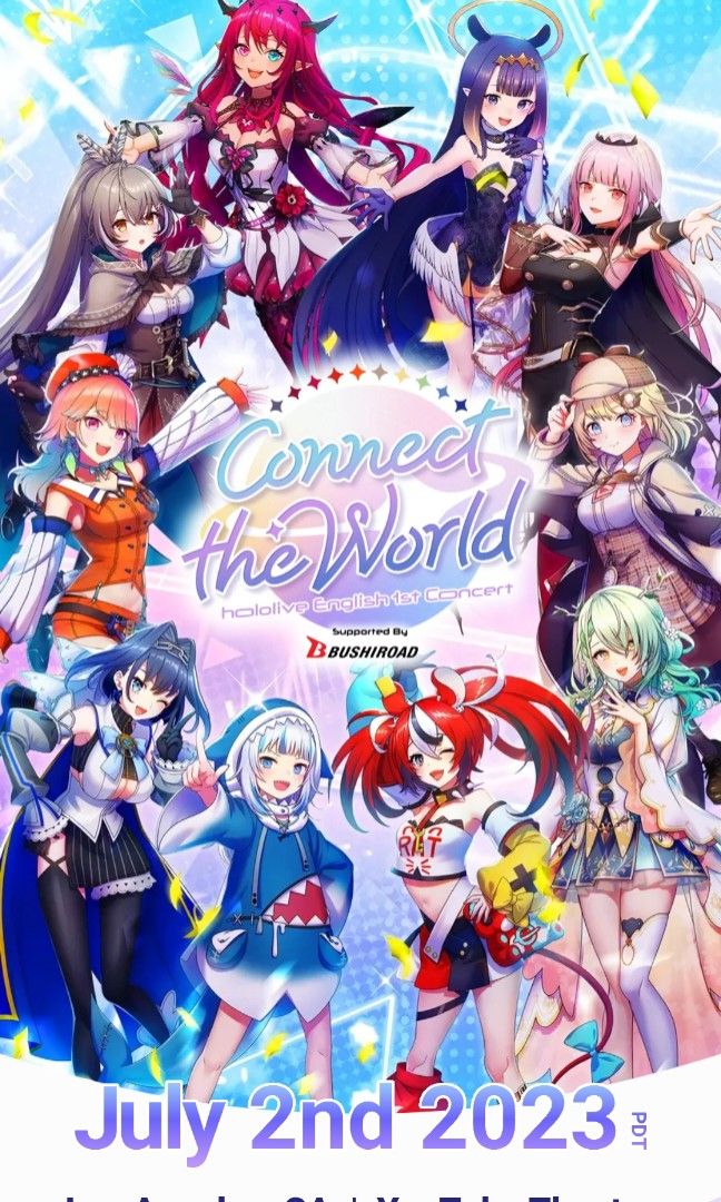 hololive English 1st Concert Connect the World, Hobbies