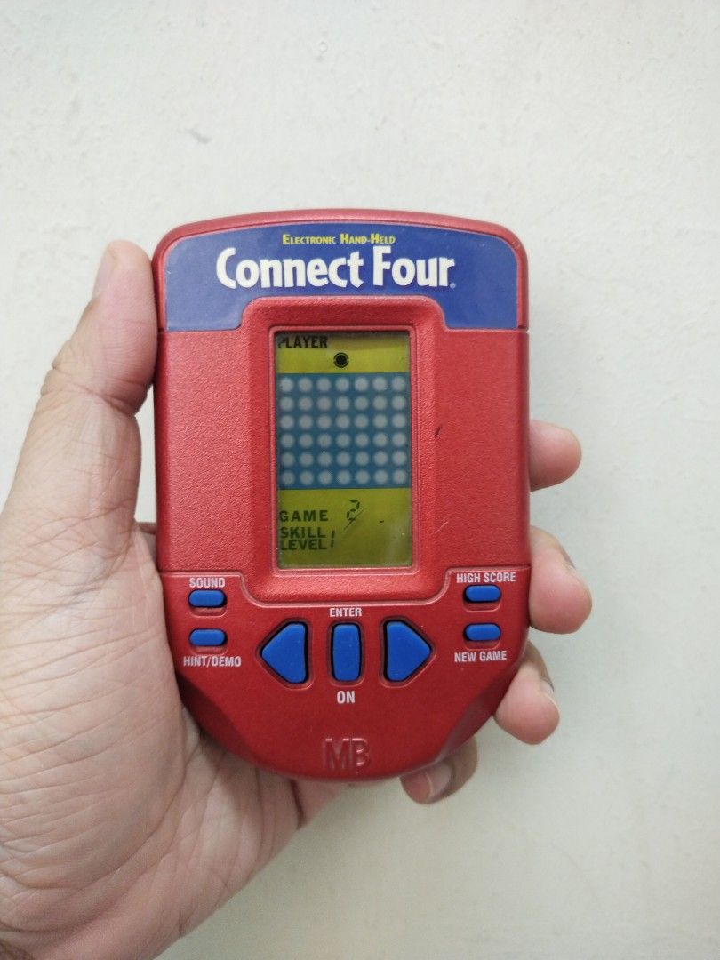 Connect four deals handheld game