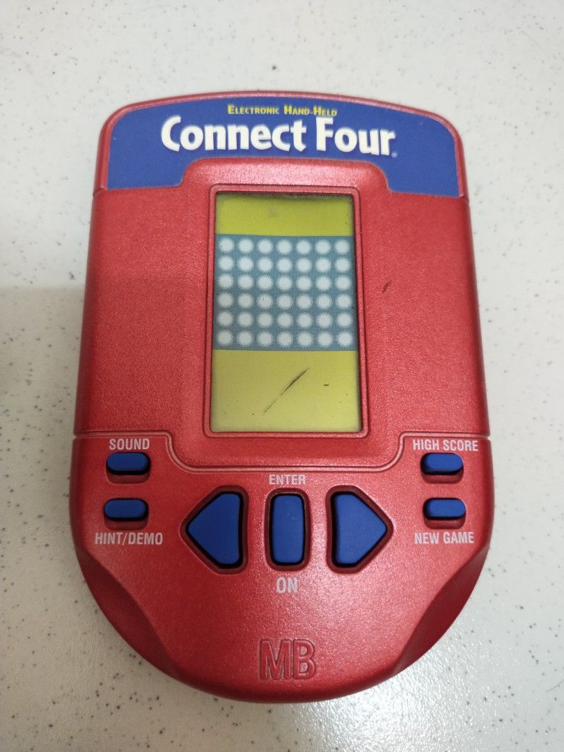 Connect four deals electronic handheld game