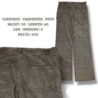 Corduroy Carpenter Pants
