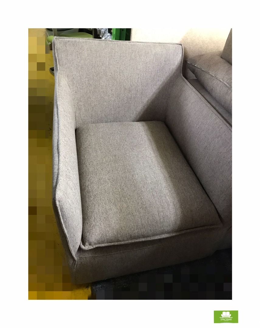 Coricraft l shape sofa + 1 armchair, Furniture & Home Living, Furniture