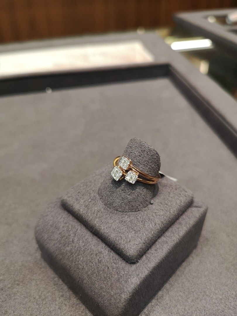 Diamond plus gold ring hotsell