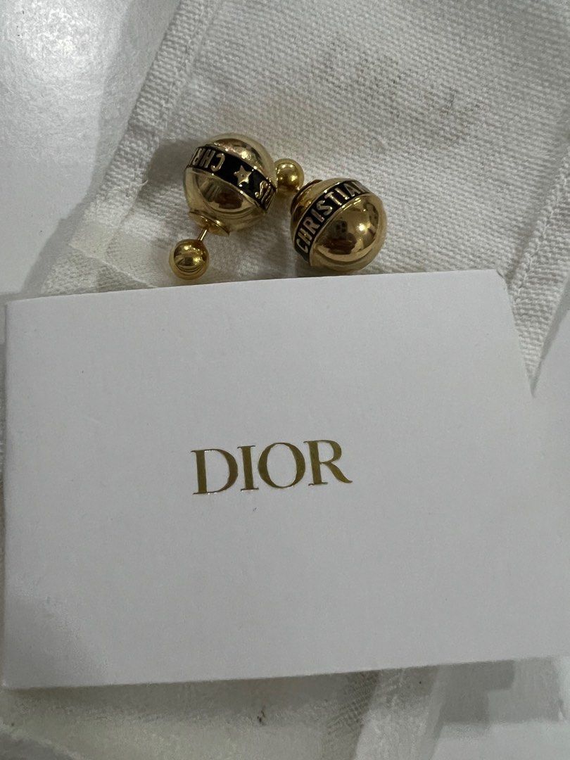 Dior earrings in gold plated Women s Fashion Jewelry