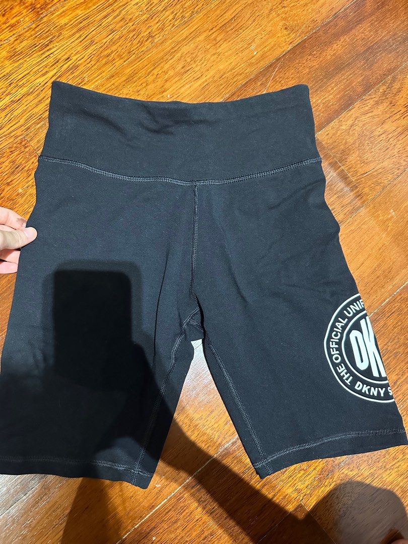 DKNY biker shorts Women s Fashion Activewear on Carousell