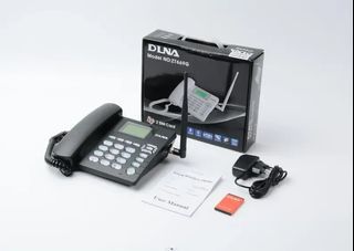 DLNA ZT669G GSM Dual Fixed Wireless Desktop Telephone Dual Sim Dual Standby Cordless Telephone