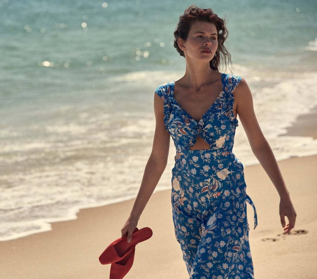 DOEN Amoretta Silk Satin Midi Dress, Women's Fashion, Dresses & Sets ...